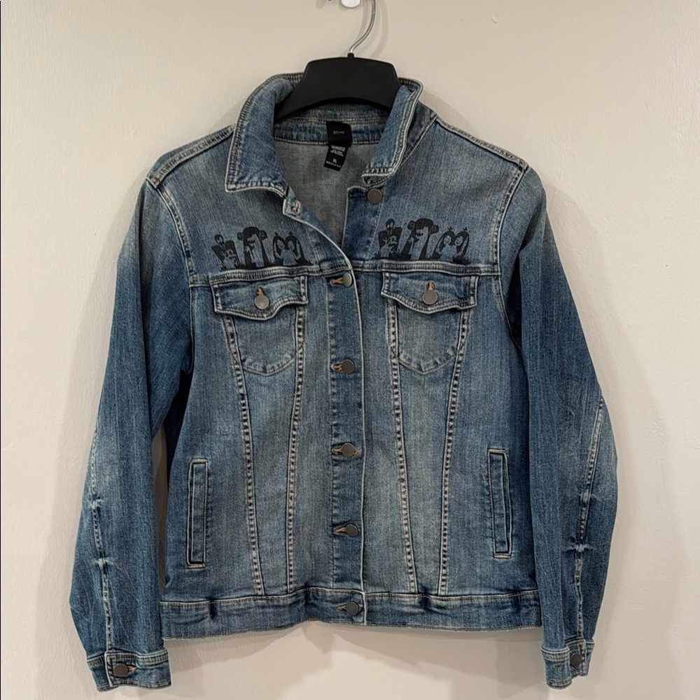 Disney The Night Before Christmas Denim jacket Halloween - Picture 3 of 6